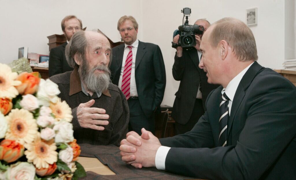 Solschenizyn, Putin, 2007