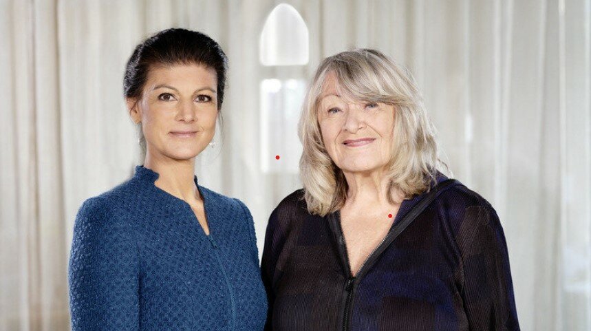 Sahra Wagenknecht und Alice Schwarzer