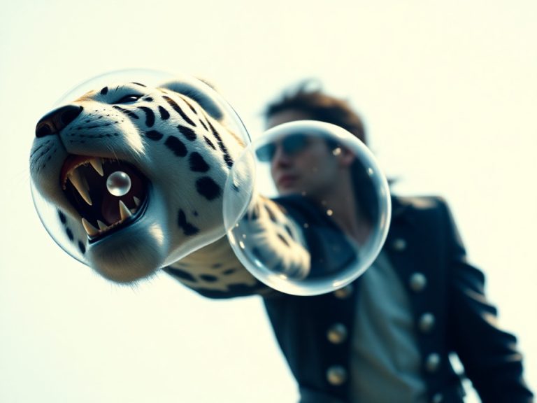 Michael Jacksons Bubbles, 1987