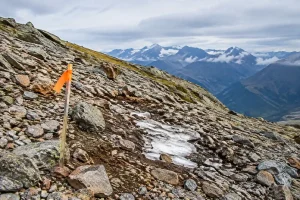 Fehlender Permafrost machte den Berg sogar stabiler